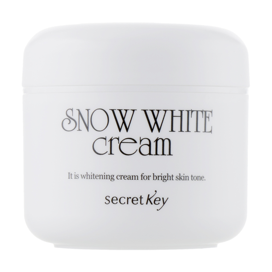 Освітлювальний молочний крем для обличчя Secret Key Snow White Cream, 50 мл